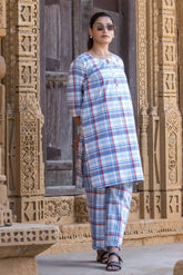 Urban Cut Co-Ord Set ( Two Piece)- COTTON