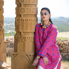 Urban Cut 1 Piece Printed Cotton Stitched Kurta