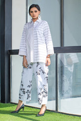 Urban Cut 2 Piece Cotton Printed Patch Work Co- Ord Set