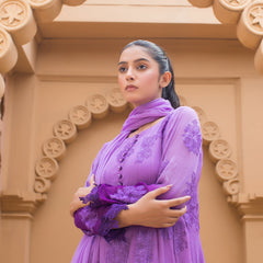 Urban Cut 2 Piece Embroidered Suit (Top+Bottom)