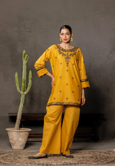 Abeera Exclusive Stitched 2 Piece Premium Cotton Suit-FC-06