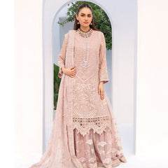 Rozal Vol-01 By Zebtan Unstitched 3 Piece Luxury Formals Suit-Rozal | RZ-01