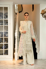 Meeral Luxe Unstitched 3 Piece Formals Collection'2025-Husn-e-Nazar - Meeral Luxe