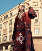 Sugar N Spice By Kaanthaa Stitched Shirts Summer Suit-Tribal Tales Stitched (1-Piece)