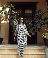 Sugar N Spice By Kaanthaa Stitched 2 Piece Summer Suit-Saffron Sunset Stitched (2-Piece)