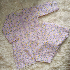 Hiba Fashion Lilac 2 pcs Lawn suit (FSB-006)