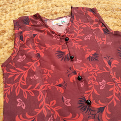 Hiba Fashion Brown 2 PC Lawn Suit (BFT-0011)