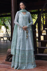 Roohi By Mushq Unstitched 3 Piece Luxury Formals Suit-106-Diya