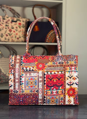 Fineur Canvas Tote Multi Craft