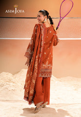 Rhapsody By Asim Jofa Unstitched 2 Piece Summer Suit Ajubu-16