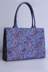 Fineur Canvas Tote Bag Lilac Carry