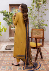 Asim Jofa Rania Pre-Winter '23 Ajrw-29 Designers Stitched Premium Winter Cotton 3 Pcs