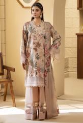 Senora By Humdum Stitched 3 Piece Emb Printed Lawn Collection'2025-D-07