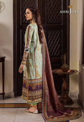 Asim Jofa Rania Pre-Winter '23 Ajrw-15 Designers Stitched Premium Winter Cotton 3 Pcs