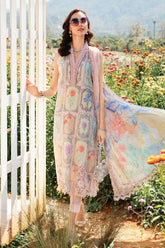 M.Prints By Maria B Unstitched 3 Piece Spring Summer Suit-11-A