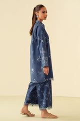 Daffodils By Seran Unstitched 2 Piece Lawn Suit-11-Lexie