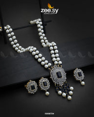 NECKLACE-1008 Blue - Zeesy Jewellery