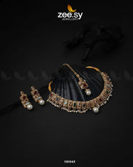 Gems Necklace-0518 - Zeesy Jewellery