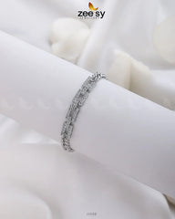 Link Bracelet Silver - Zeesy Jewellery