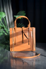 Fineur Shoulder Bag Mini City - Brown