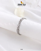 Lattice Bracelets Silver - Zeesy Jewellery