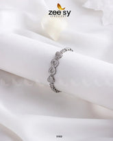 Spring Cuff Bracelets Silver - Zeesy Jewellery