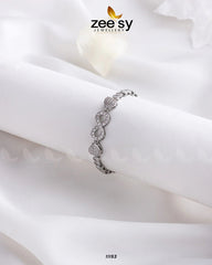 Spring Cuff Bracelets Silver - Zeesy Jewellery