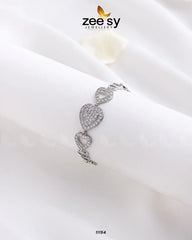 Love Cuff Bracelets Silver - Zeesy Jewellery