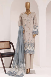 Sada Bahar Stitched 3 Piece Printed Lawn Vol-10 Suit-PR-1130-SKIN