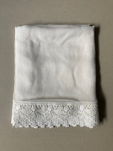 Deck Up Chiffon Dupatta - White - D#10