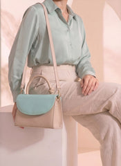 Fineur Handbag Stella Knot - Cyan