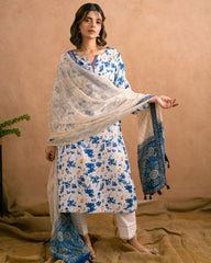 Ayla Studio Stitched PRINTED ESSENTIAL 2PC CO-ORD - Silhouette Fun