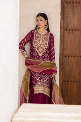 Zarposh Unstitched 3 Piece Formals Collection-MIRAKA