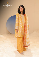 Rhapsody By Asim Jofa Unstitched 3 Piece Summer Suit Ajubu-22