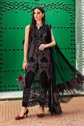 Voyage A'Luxe By Maria B Unstitched 3 Piece Lawn Suit-ML-2512-B