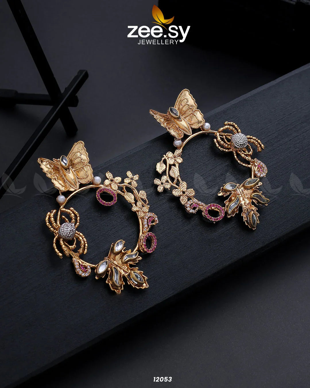 Butter-fully Earrings - Zeesy Jewellery