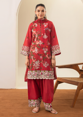 Solace by Meerak Stitched 3 Piece Summer Lawn Suit-DL 03