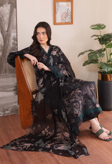 Coco By Humdum Unstitched 3 Piece Viscose Suit-D03