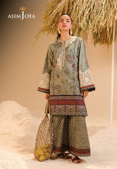 Rhapsody By Asim Jofa Unstitched 2 Piece Summer Suit Ajubu-09