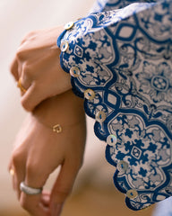 Ayla Studio Stitched PRINTED ESSENTIAL 2PC CO-ORD - Spanish Mosaic