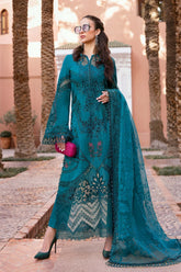 Voyage A'Luxe By Maria B Unstitched 3 Piece Lawn Suit-ML-2513-B