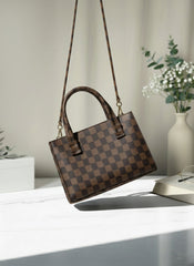 Checkered Style Handbag Design for women 2026