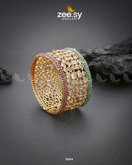 Loom Bangles Red & Green - Zeesy Jewellery