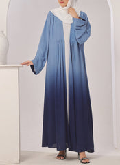 Hijab Ul Hareem Two Tone Navy Blue Gradient - 0122-R-1016