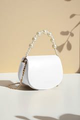 Pearl Handle Mini Crossbody HandBag For girls 2026
