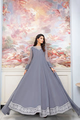 Haniumaimaz Stitched Formals Suit-SURMAI
