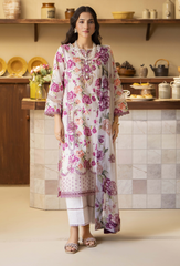 Senora By Humdum Unstitched 3 Piece Emb Printed Lawn Collection'2025-D-10