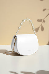 Fineur - Handbag Midnight Pearl Charm - White