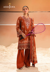 Rhapsody By Asim Jofa Unstitched 2 Piece Summer Suit Ajubu-16