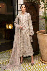 Voyage A'Luxe By Maria B Unstitched 3 Piece Lawn Suit-ML-2514-B